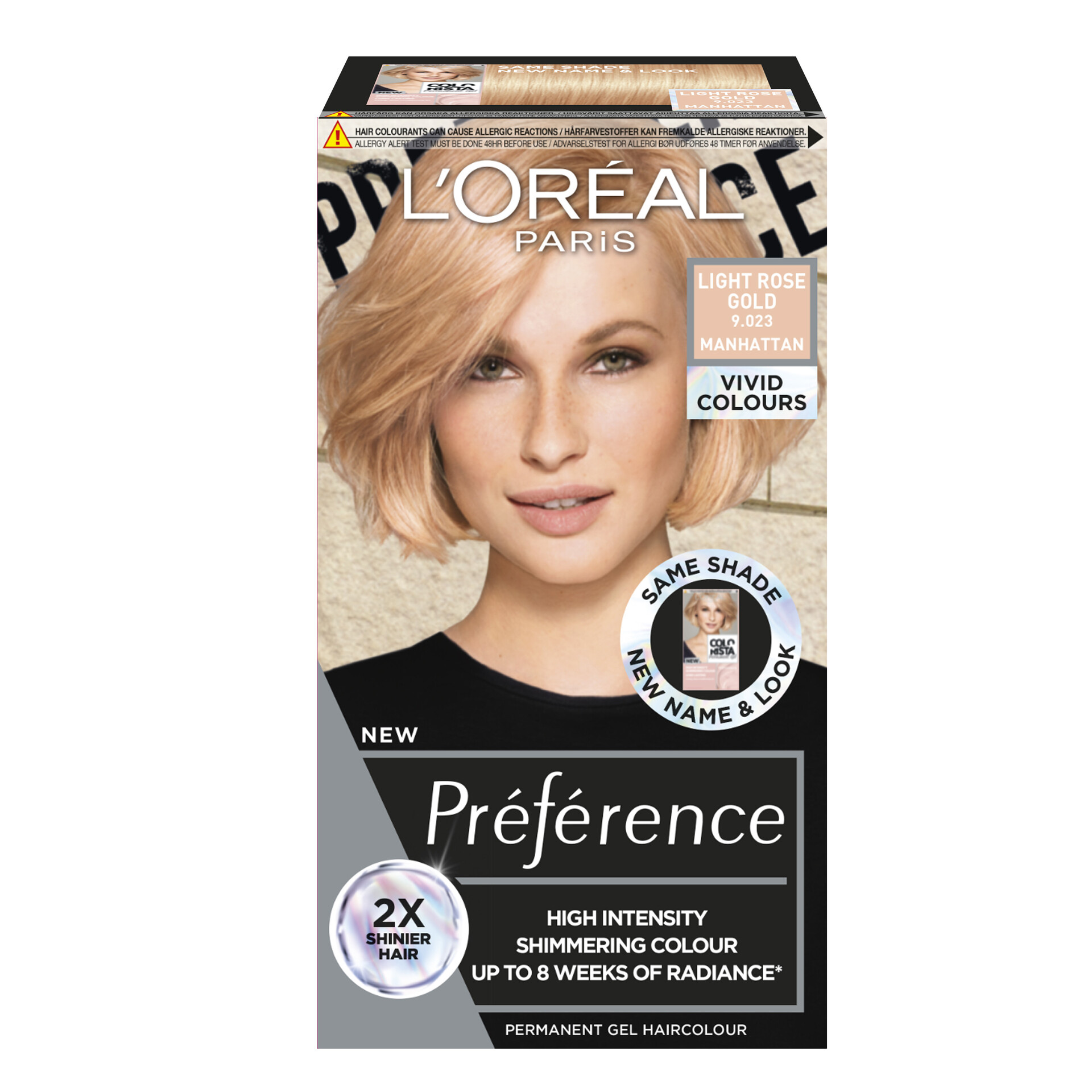 Préférence Vivids 9.023 Light Rose Gold