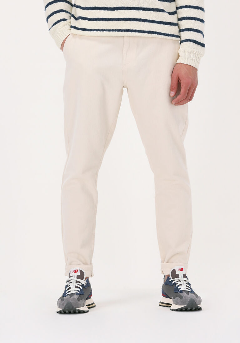 ANERKJENDT gebroken wit anerkjendt slim fit jeans akjulius denim chino