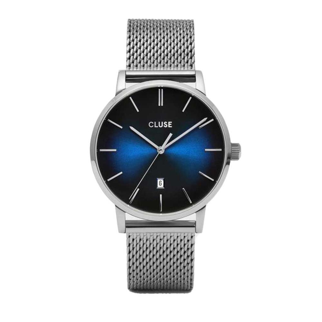 Coffret Montre Cluse Aravis Bleu Fumé