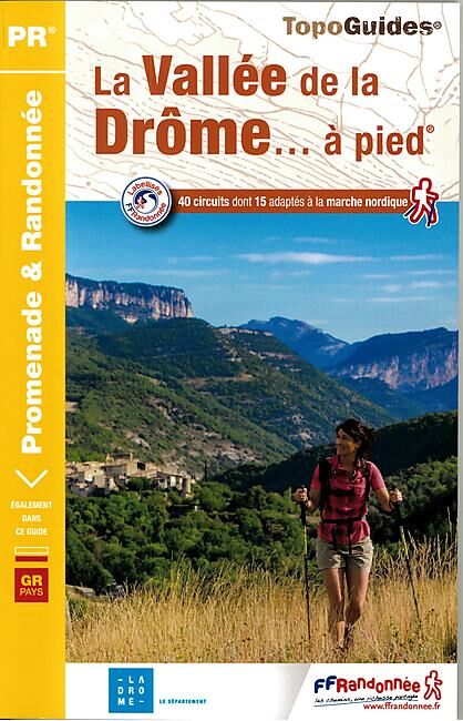 FFRP - P263 LA VALLEE DE LA DROME A PIED FFRP