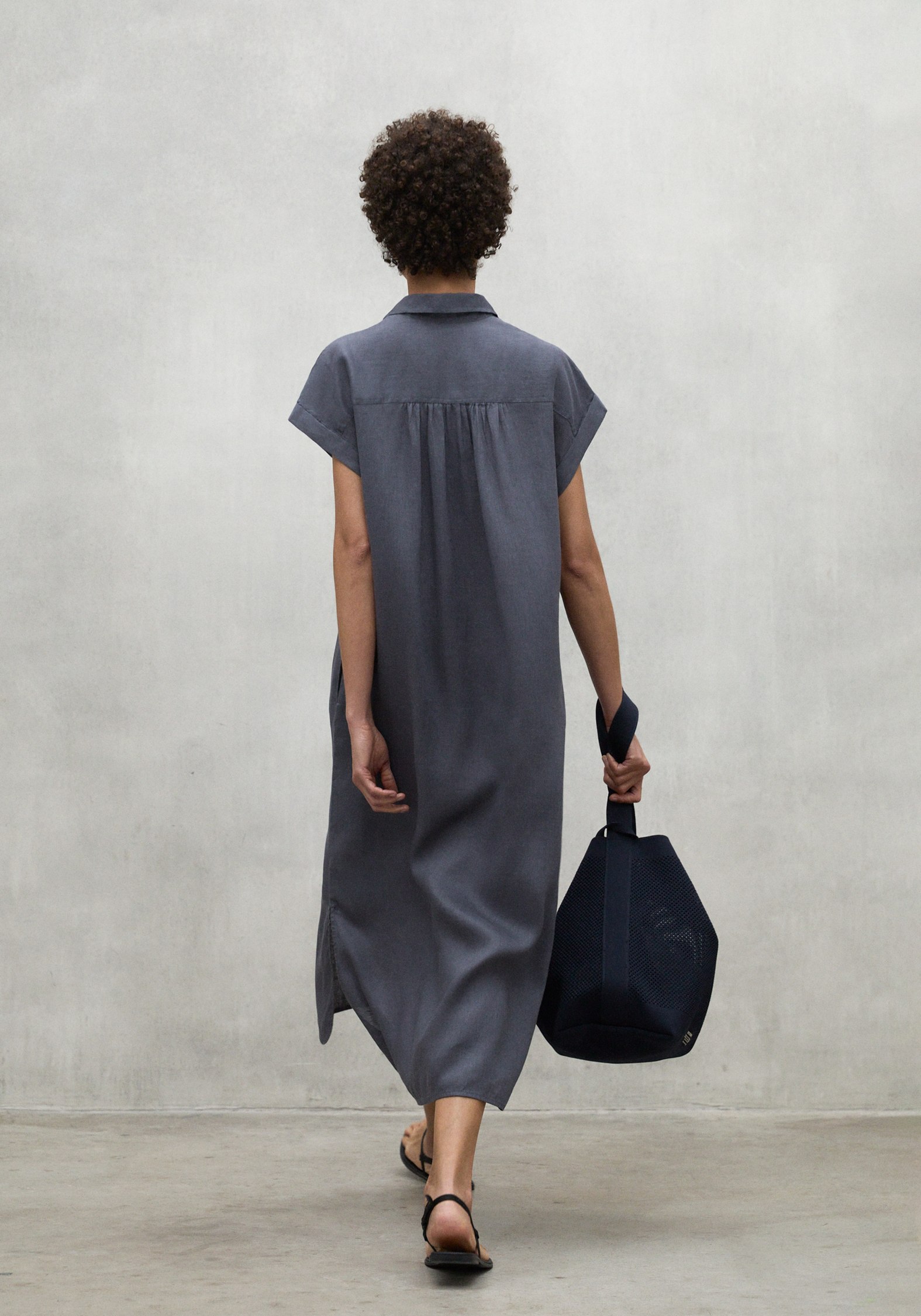 Ecoalf Kleid Amatista Dress Storm Grey