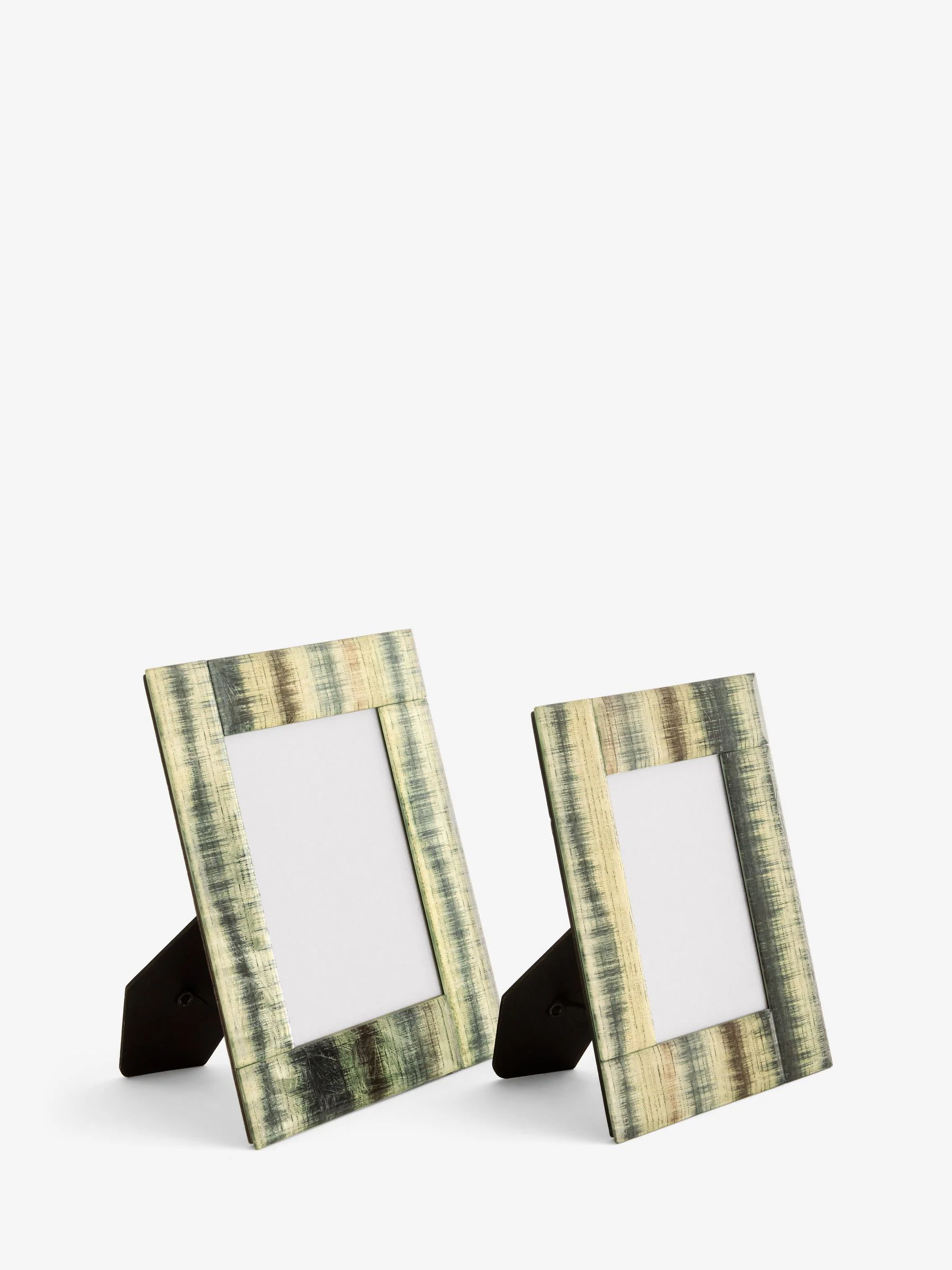 Textured Ombre Pattern Glass Photo Frame