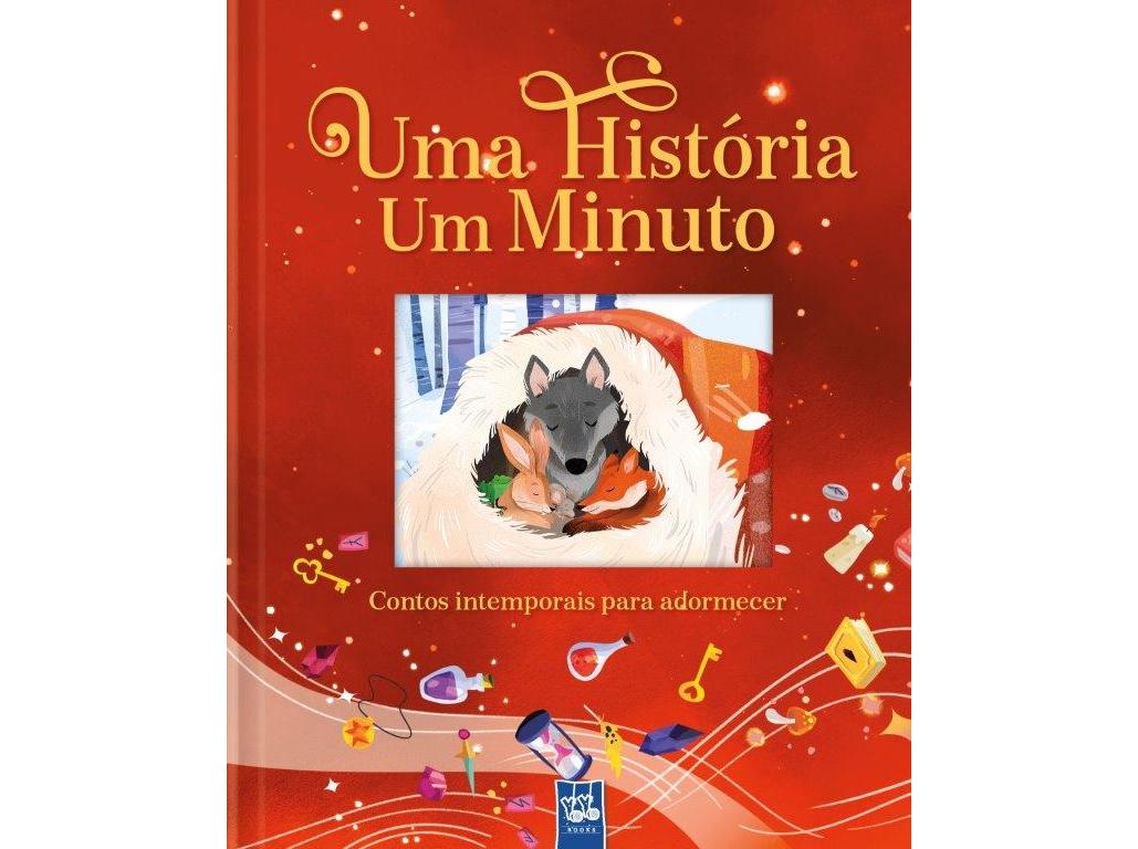 LIVRO UMA HISTÓRIA UM MINUTO - VERMELHO