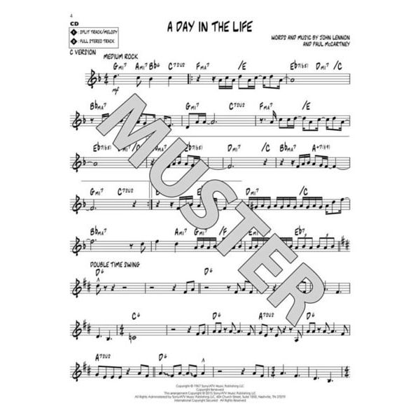 Hal Leonard Jazz Play Along John Lennon
