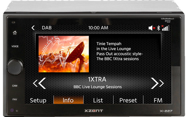 Xzent X-227 DAB+ Infotainmentsystem inkl. Apple CarPlay