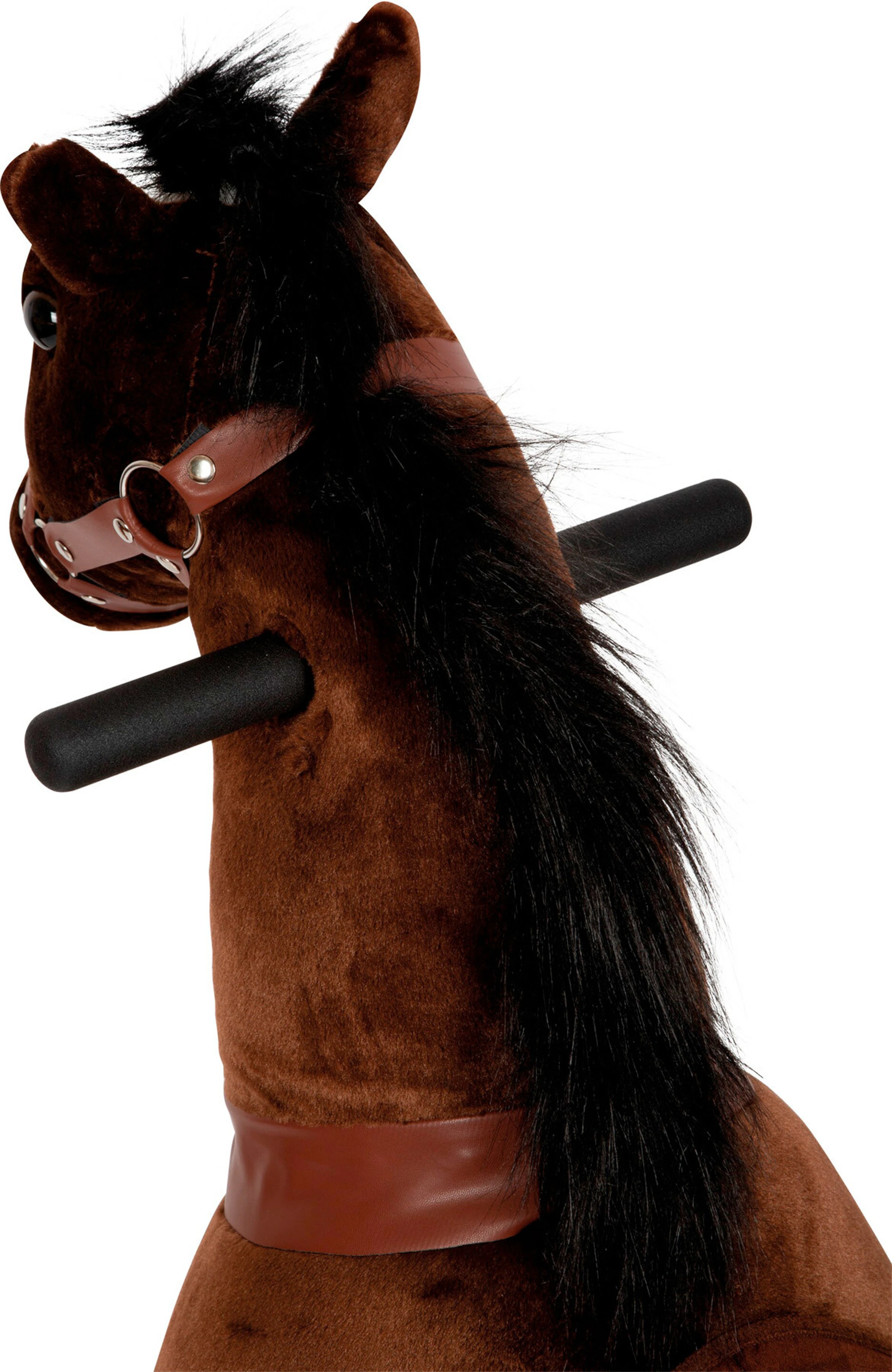 small foot Reitpferd auf Rollen
