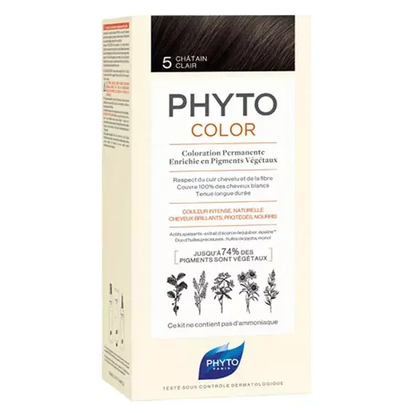 Phyto PhytoColor Coloração Permanente nº 5 Castanho Claro