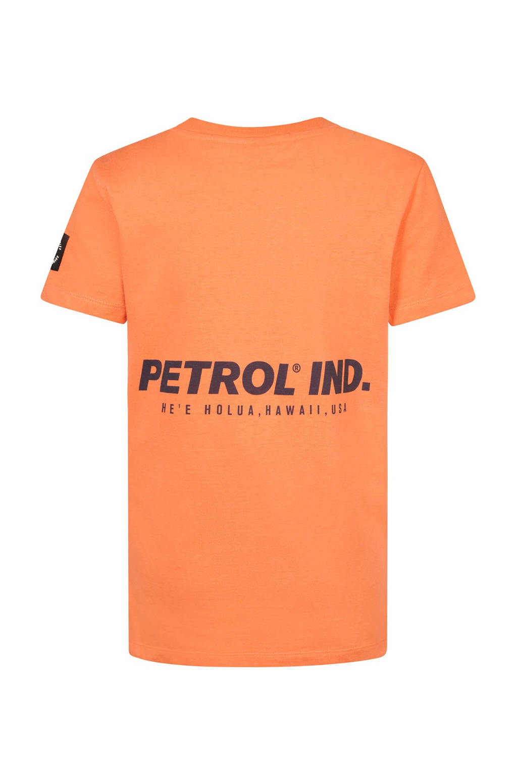 Petrol Industries T-shirt met logo feloranje