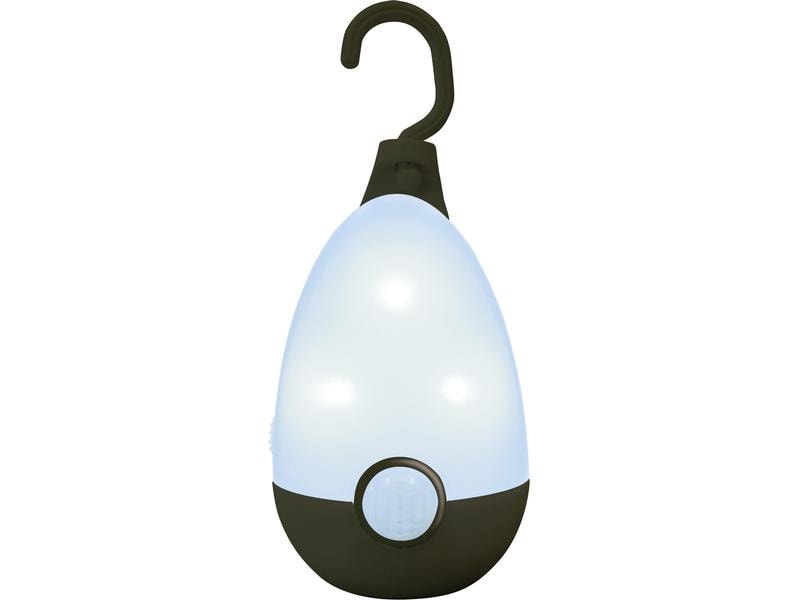 Eurotrail Campinglampe Nachtlicht mit Bewegungsmelder Sensor Zelt Lampe