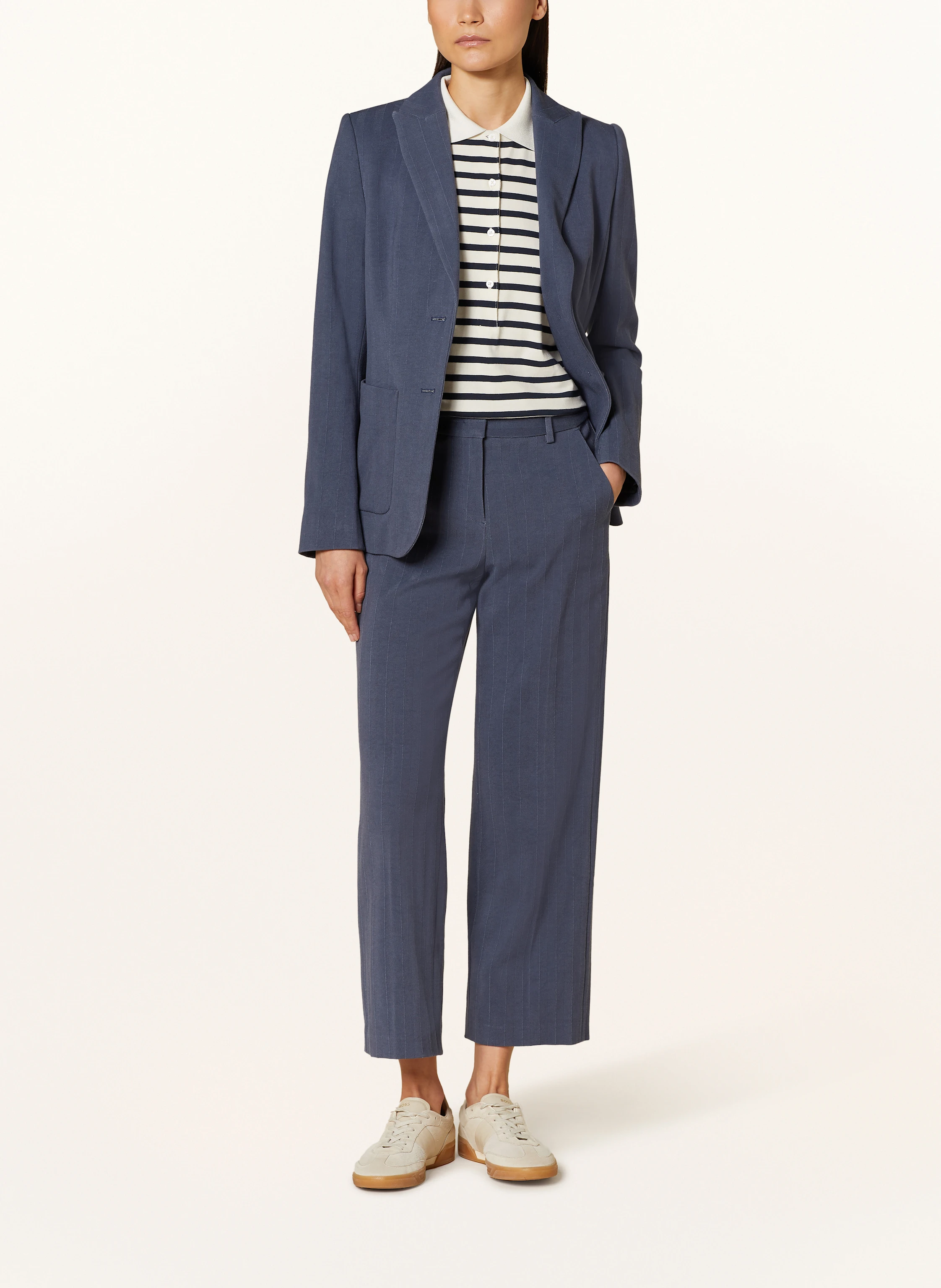 LUISA CERANO Strick-Poloshirt