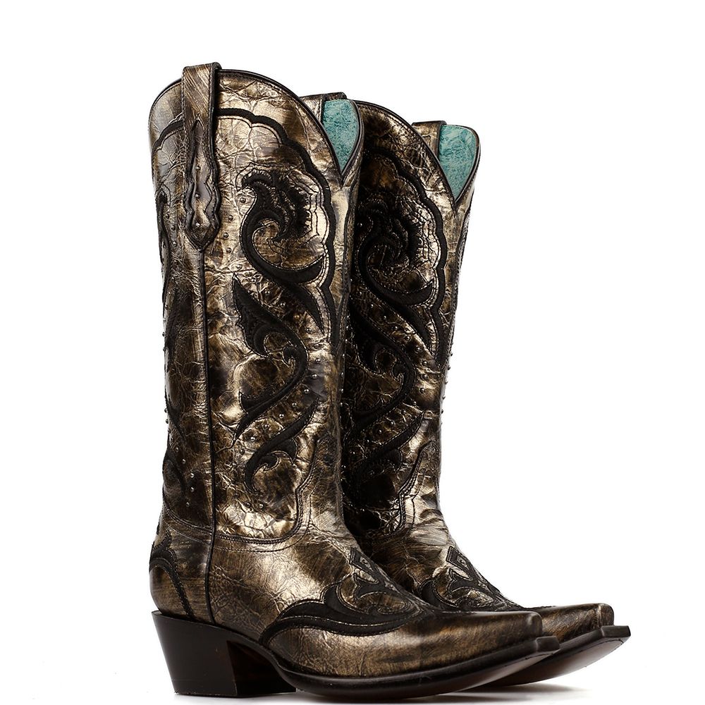 Corral cowboylaarzen G1556 goud