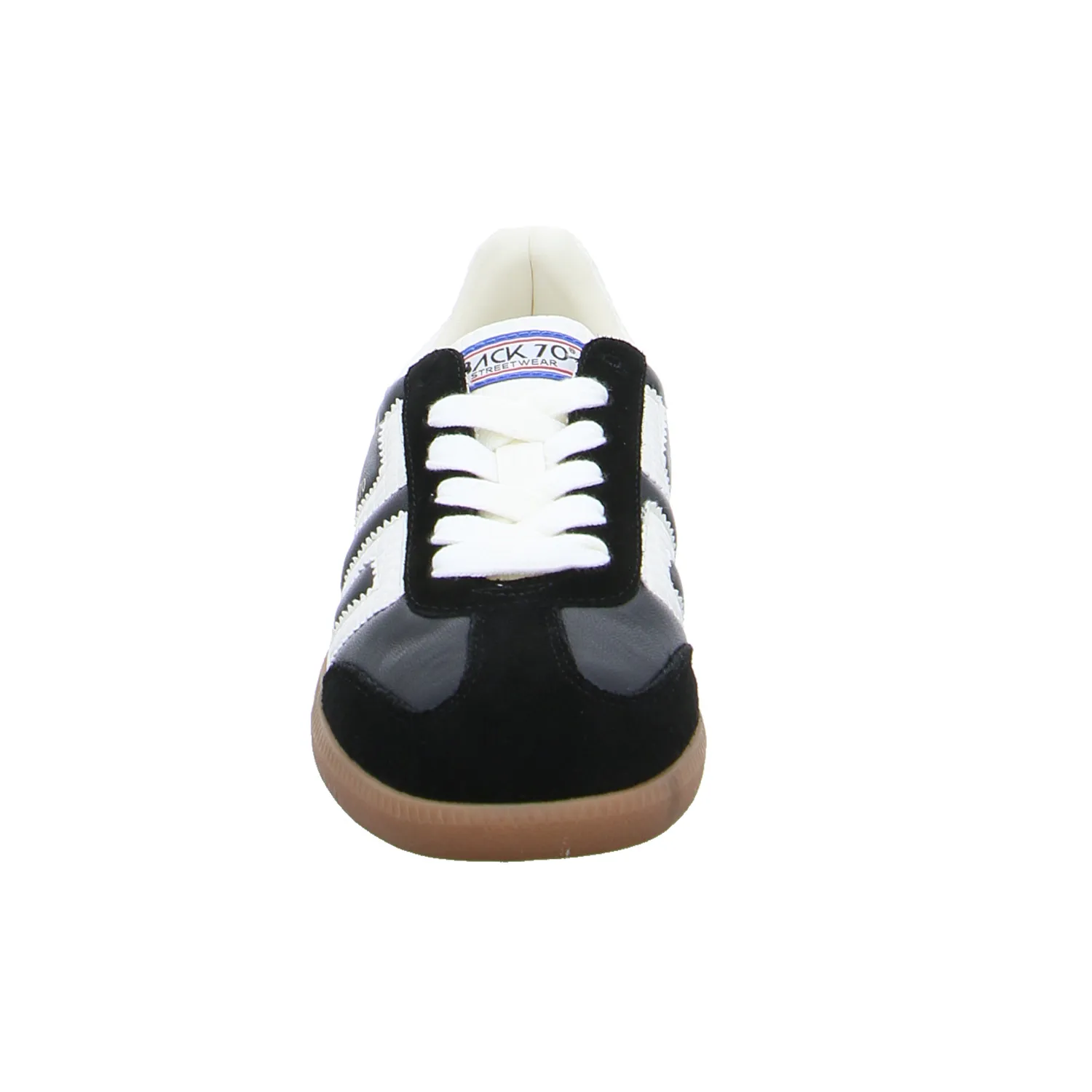 Back70 Sneaker Schwarz Leder