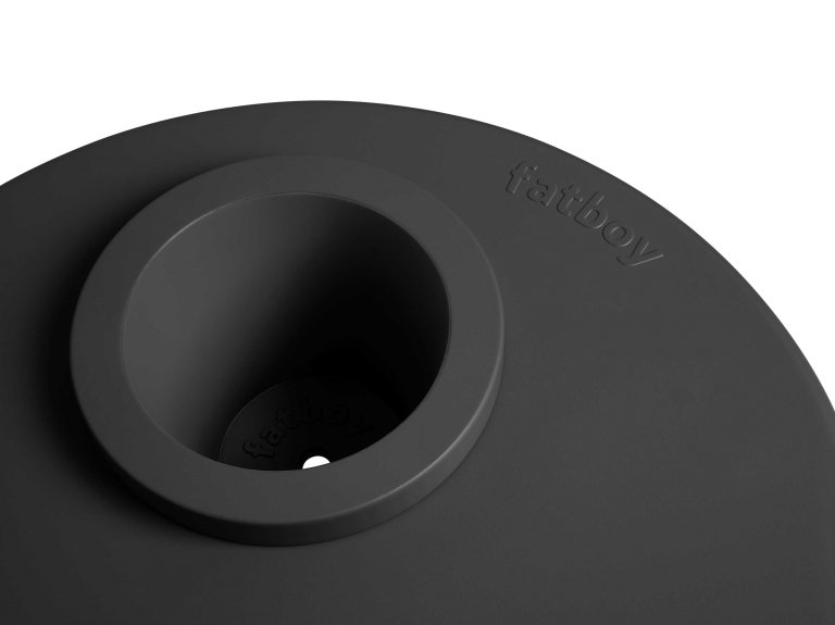 Fatboy Bakkes bijzettafel met plantenpot Anthracite