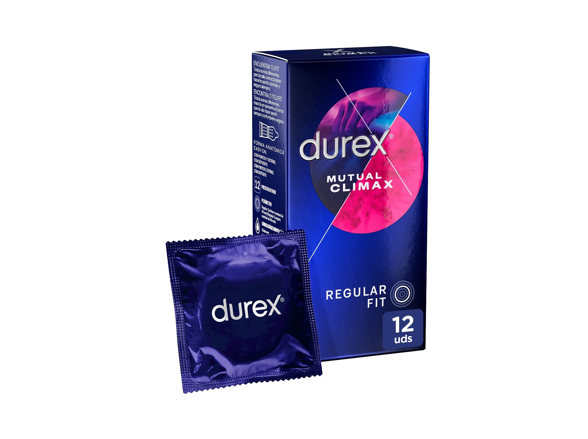 PRESERVATIVOS DUREX MUTUAL CLIMAX 12UN