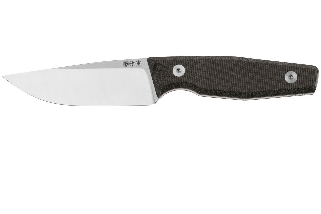 Böker Daily Knives AK4 121511 Green Micarta, vaststaand mes, Alex Kremer design