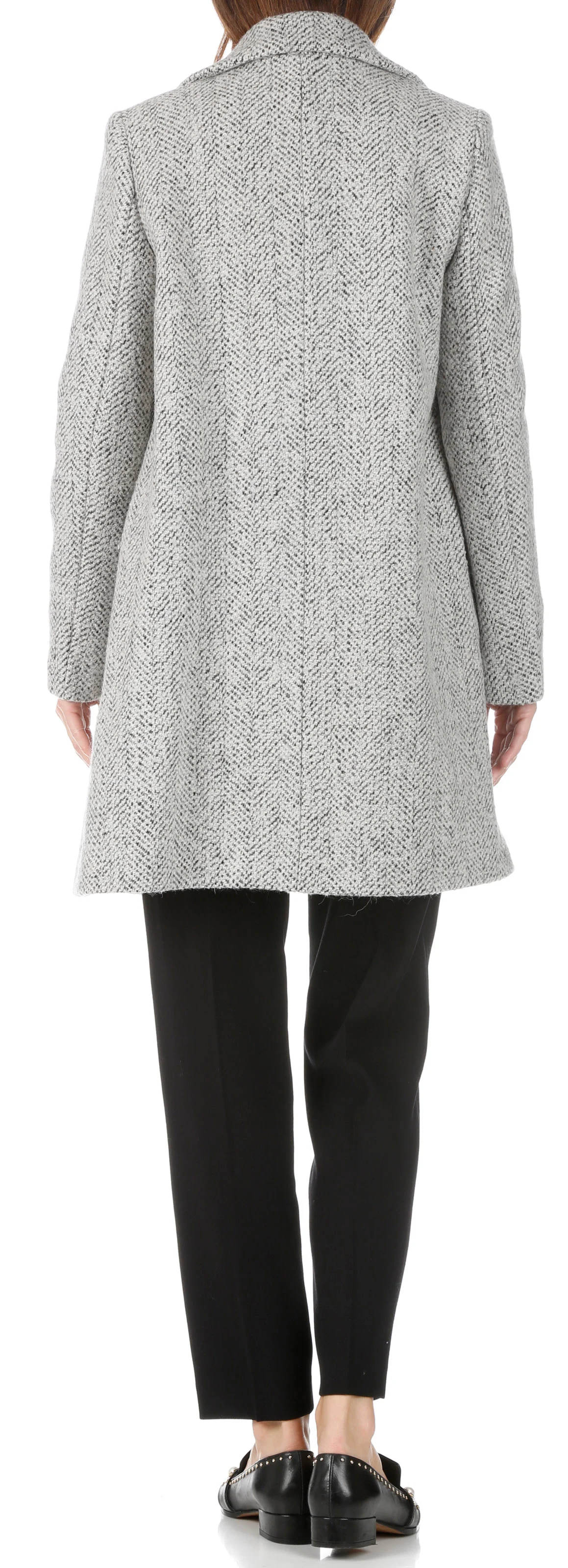 BRIAC - Pull col rond rayé en laine | Bleu