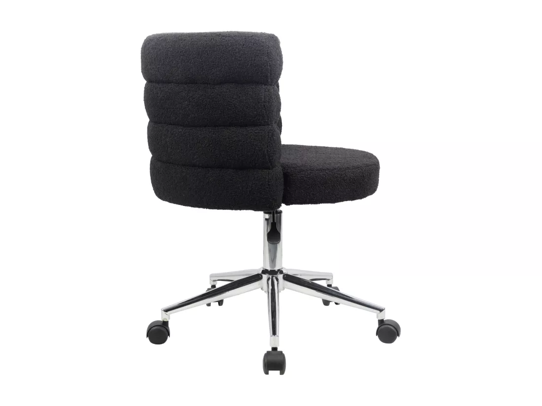 Chaise de bureau réglable en hauteur avec roulettes
