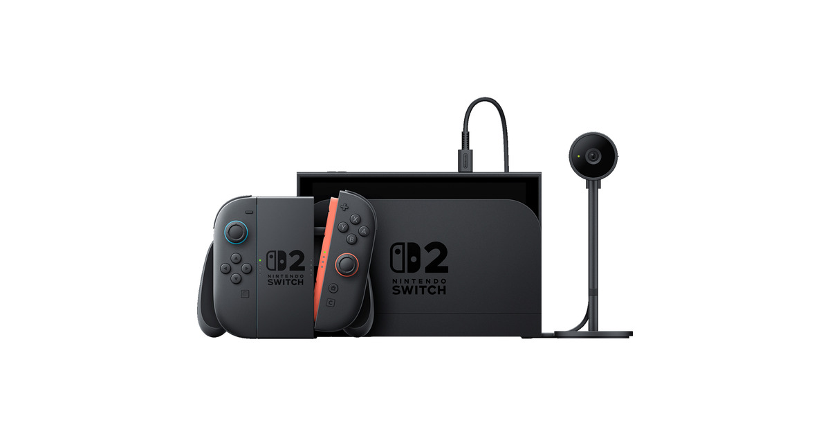 NintendoSwitch 2 camera webcam  (Zwart)
