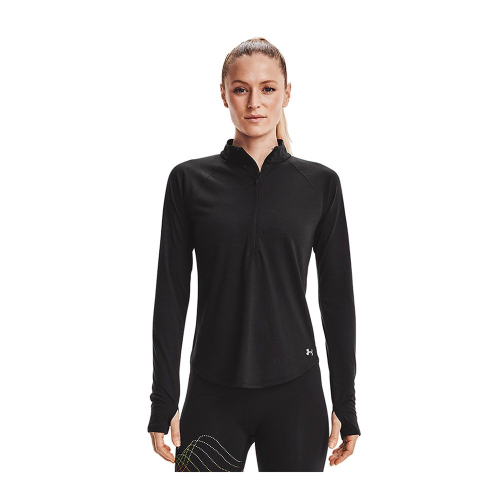 Under Armour STREAKER - Sous-couche Femme noir