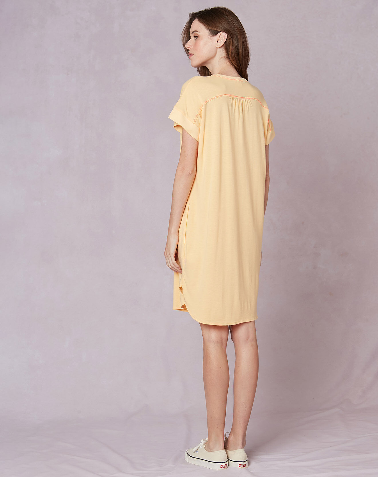 Le Chat Kaftan Cassandre jaune