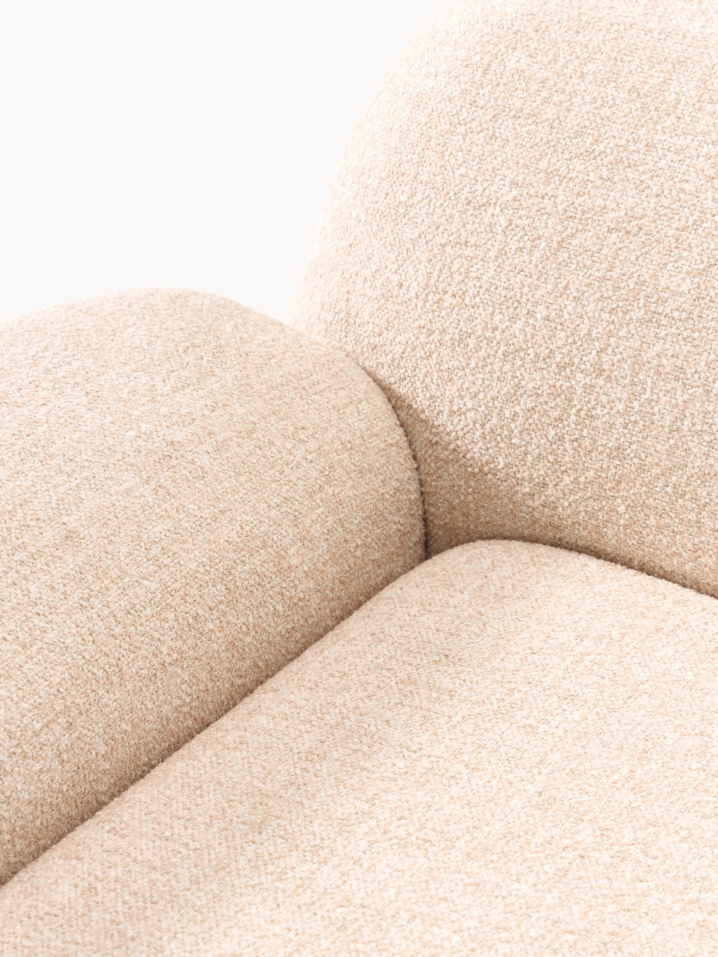 Loungefauteuil Wolke van bouclé