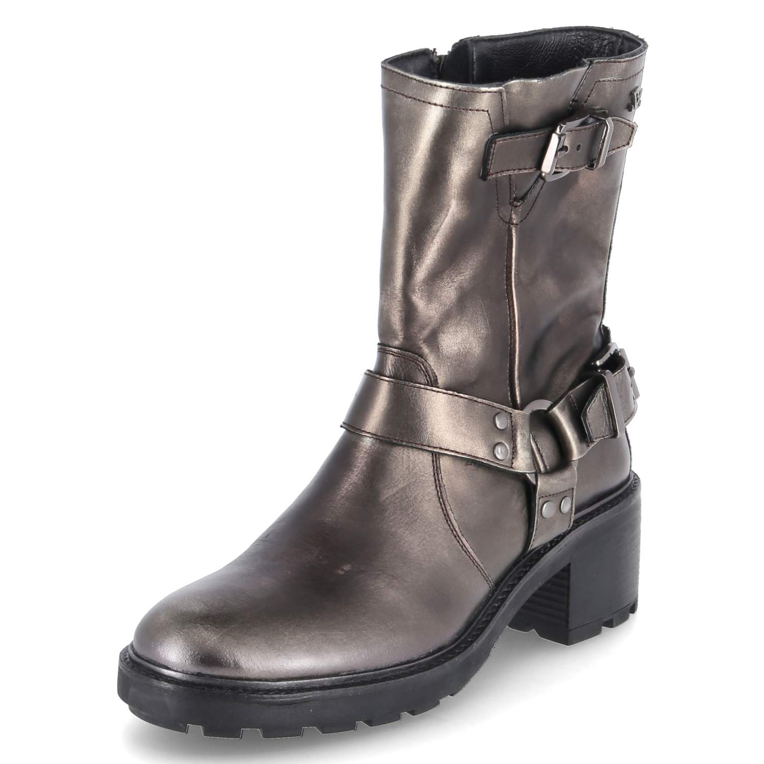LAZAMANI Bikerboots - pewter