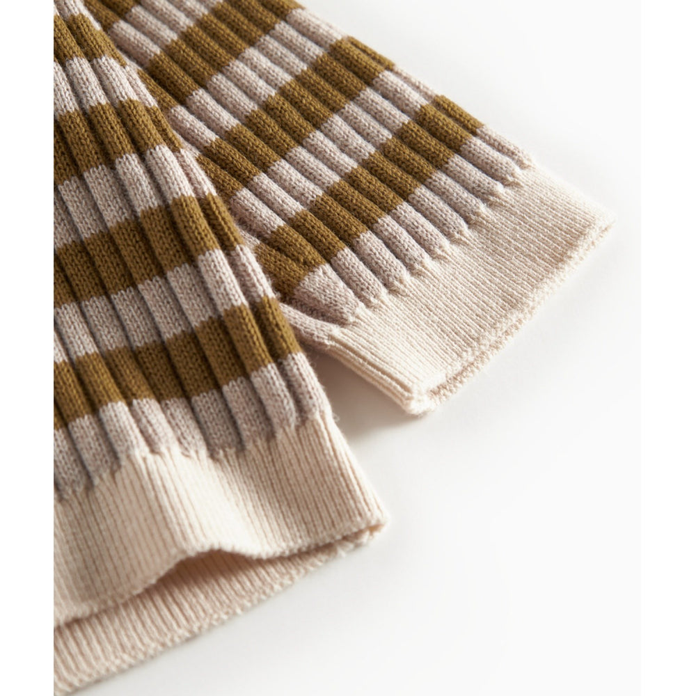 Køb MarMar Modal Mix Stripe Cashew Mel. Stripe Tob Strik Cardigan