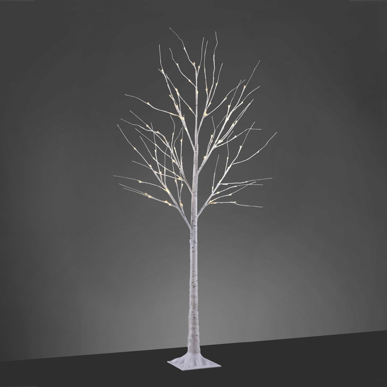 Just Light LED-Baum, weiss, BIRCH BIRCH