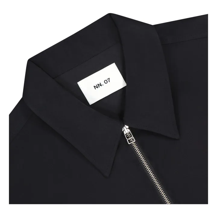 NN. 07 Polo Zippé Bruno 5719 | Noir