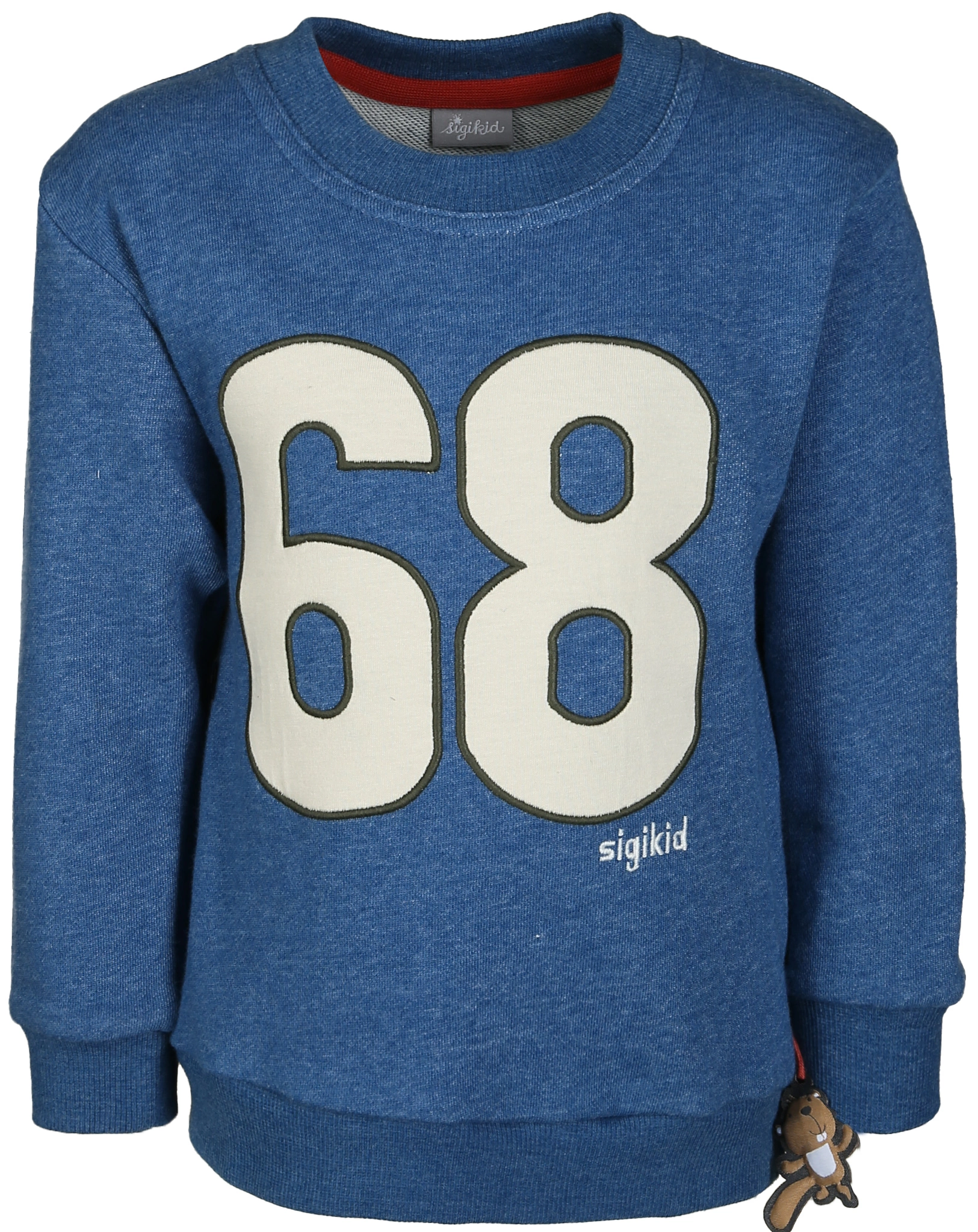 Sweatshirt BIBER 68 in blau
