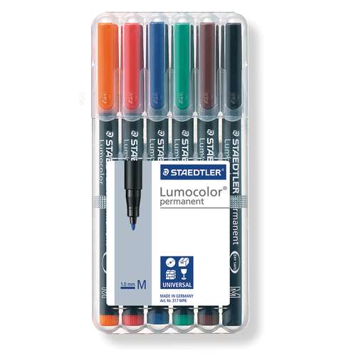 STAEDTLER® Lumocolor permanent Folienschreiber, Sets