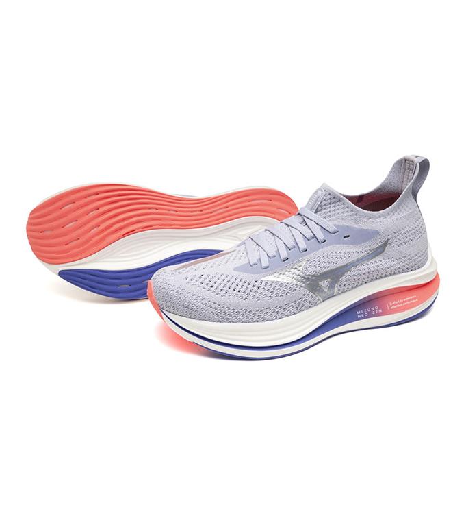 Mizuno  Neo Zen J1GD2586 Icelandic-Blue-Silver-Striking-Cora