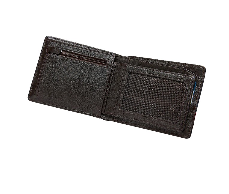 Nixon Pass Leather Coin Wallet Black