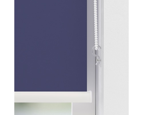 Soluna verduisterend rolgordijn V34 met cassette, blauw, 40x175 cm