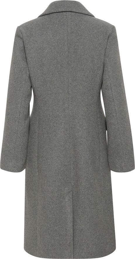 InWear ThoraIW Lapel Coat Granite melange