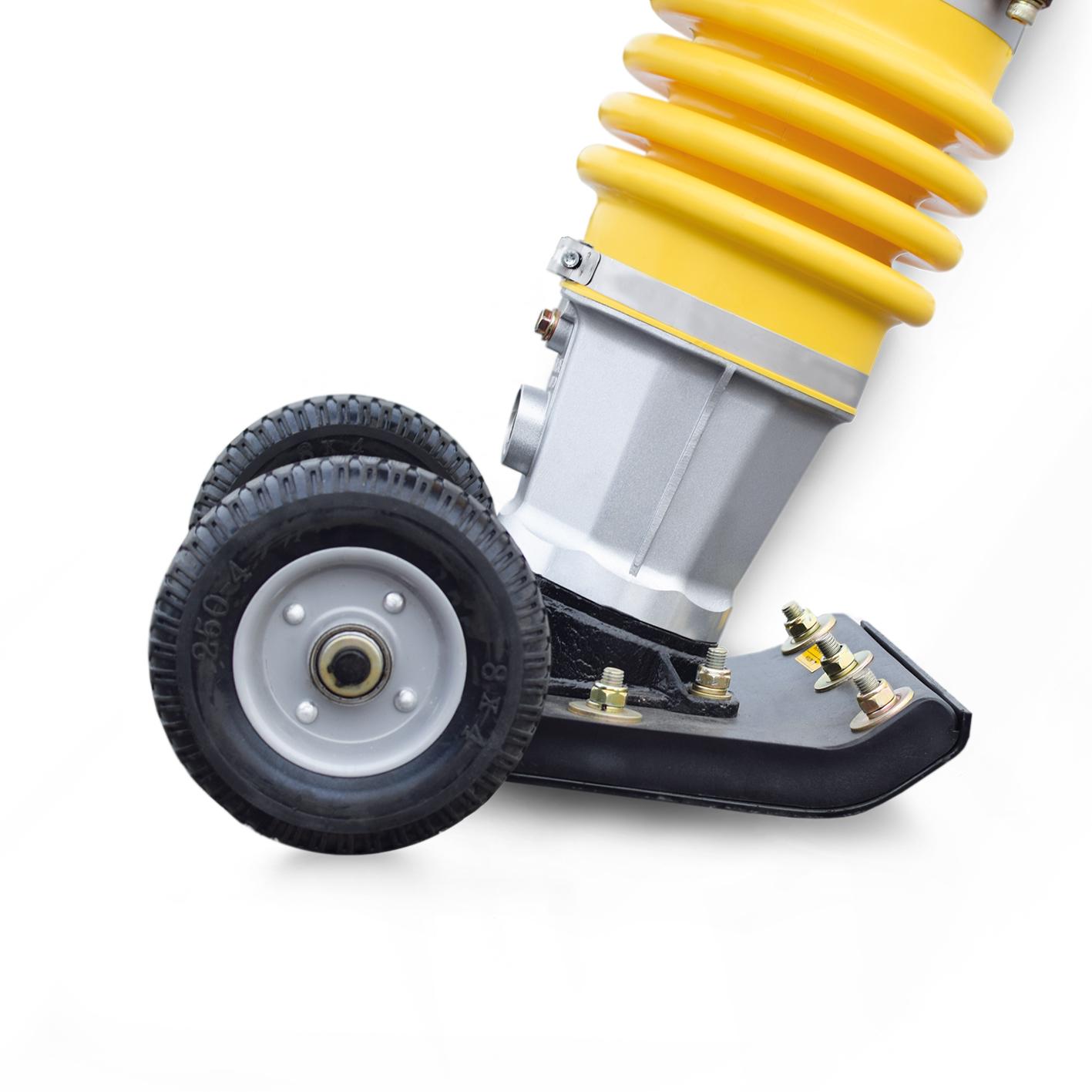 BAMATO Vibrationsstampfer V-90G mit Fahrwerk