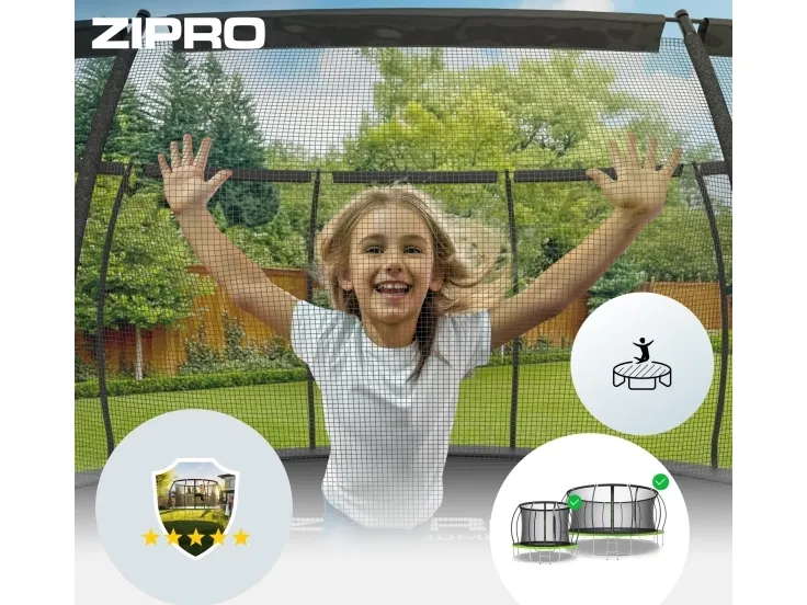 Jump Pro Premium med indvendigt net 10FT 312 cm