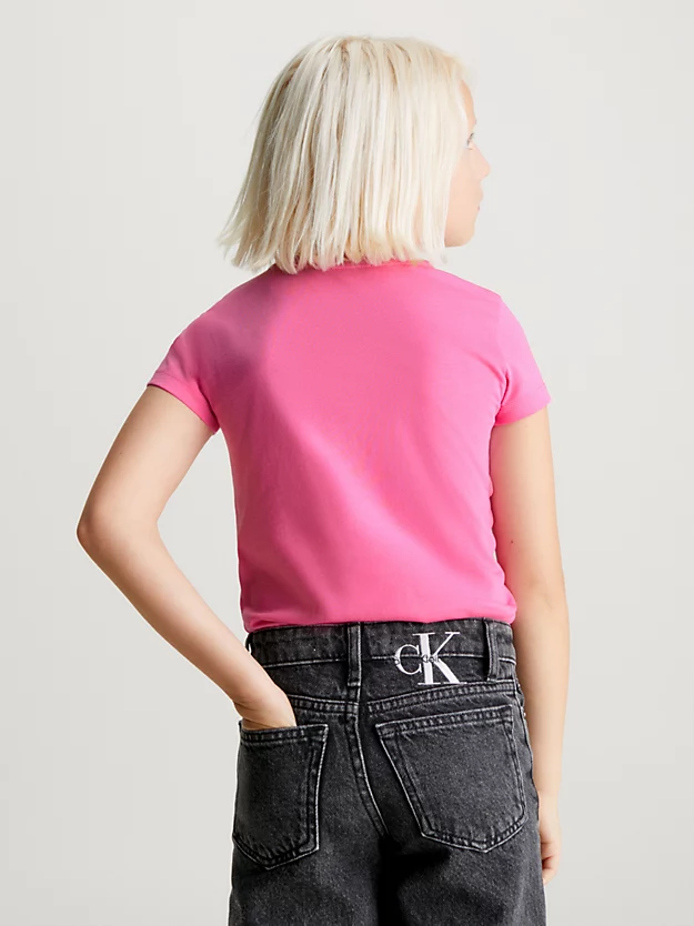 Camiseta slim fit com logo