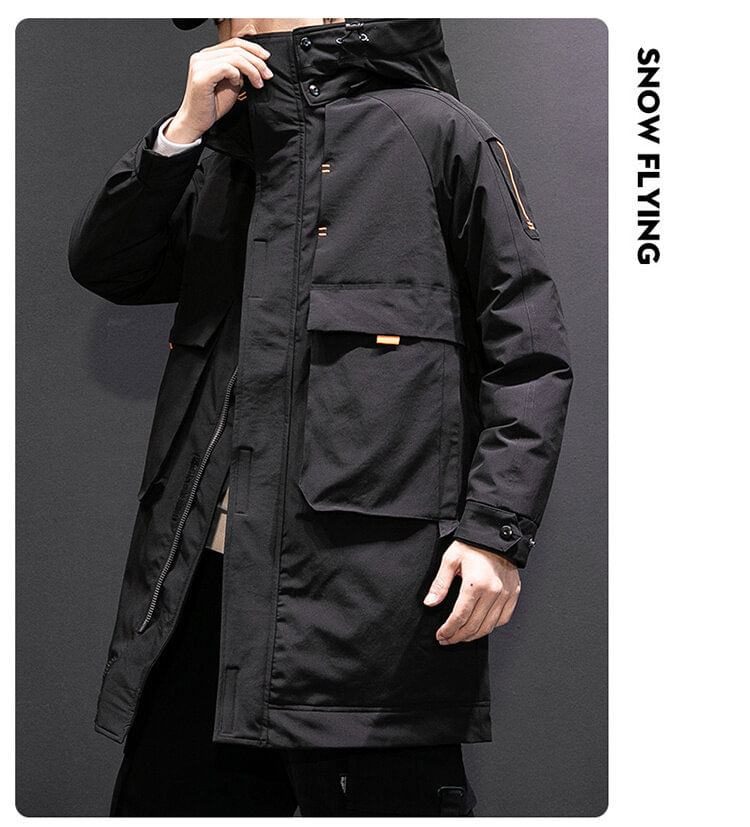 Dukakis - Parka met capuchon en rits