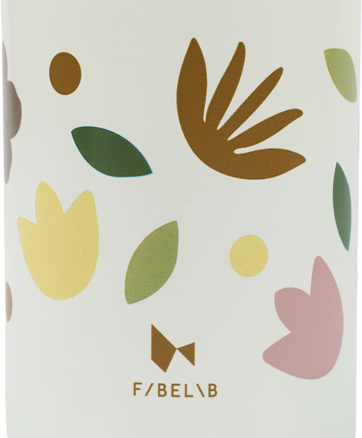 Fabelab Water Bottle - Flowering Whisper white