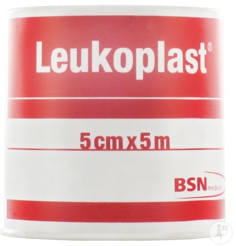 Leukoplast Fourreau Sparadrap 5cm x 5m 1 Pièce (0152400)