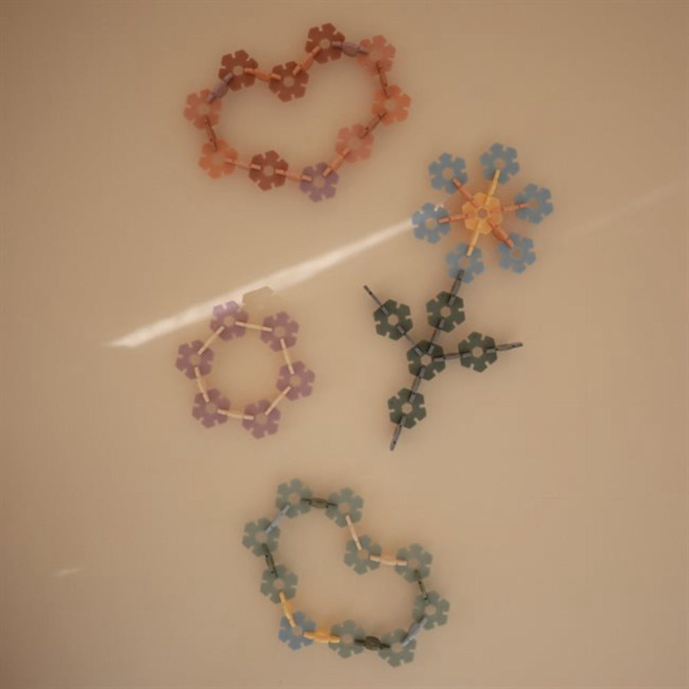 Køb Mushie Multi HEX Connect Konstruktionslegetøjssæt