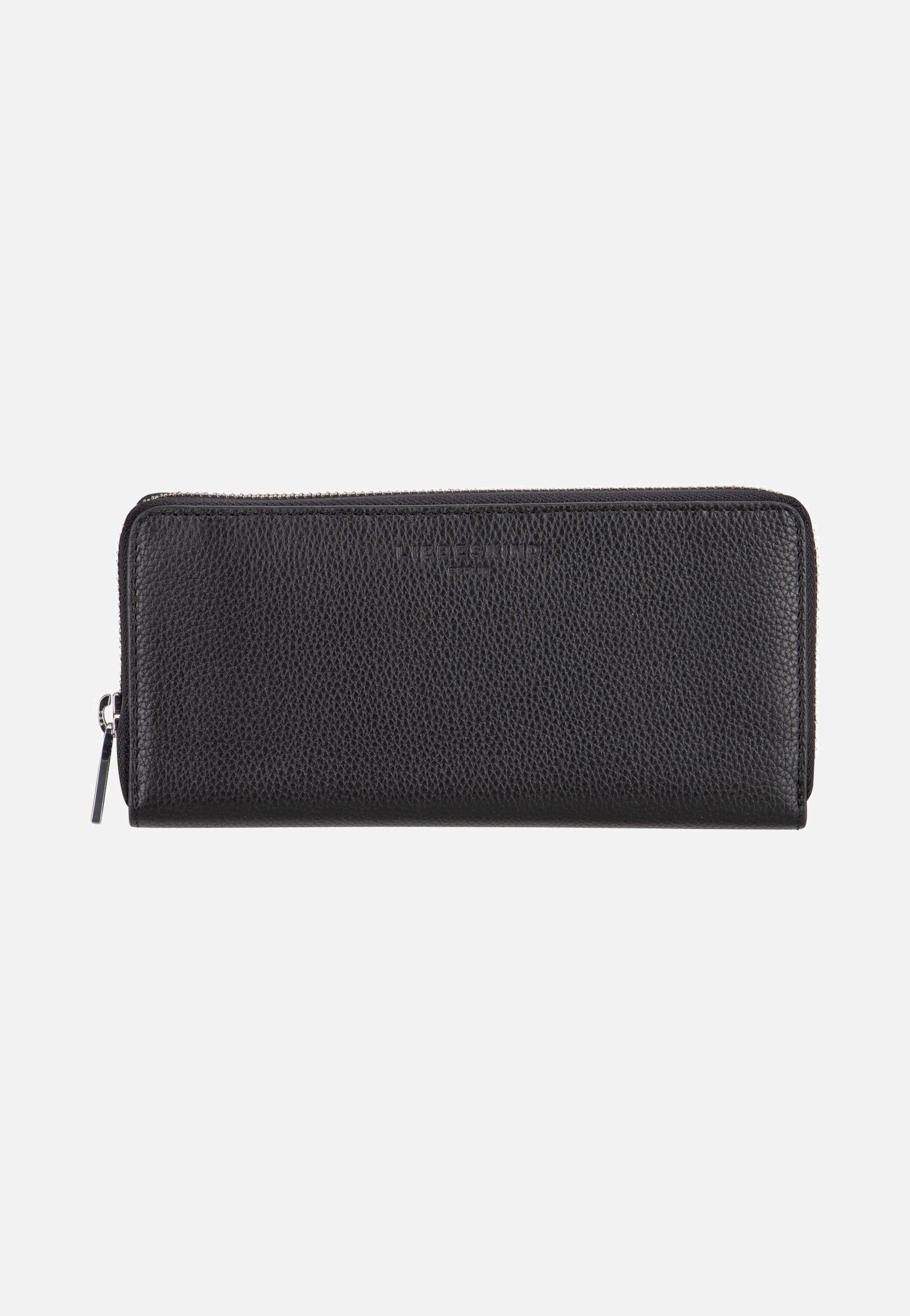 Gigi Small Pebble Black - Portemonnaie