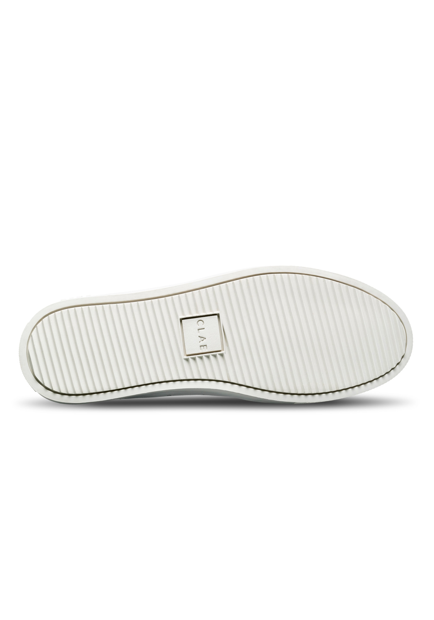 Clae Sneaker Bradley White Leather Olive Night