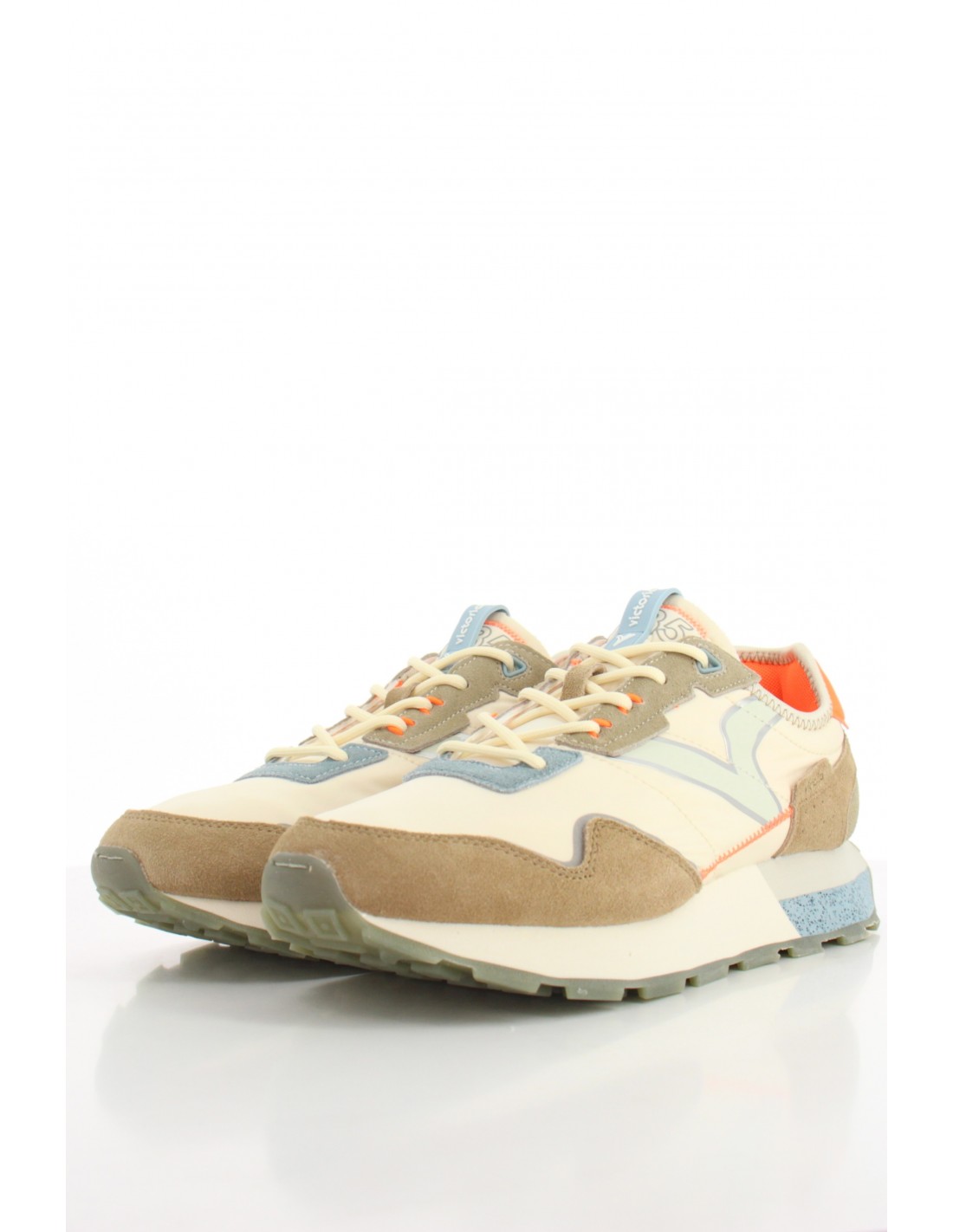 victoria Baskets de ville Homme Wing - Neon Point Nylon/Daim Multicolor