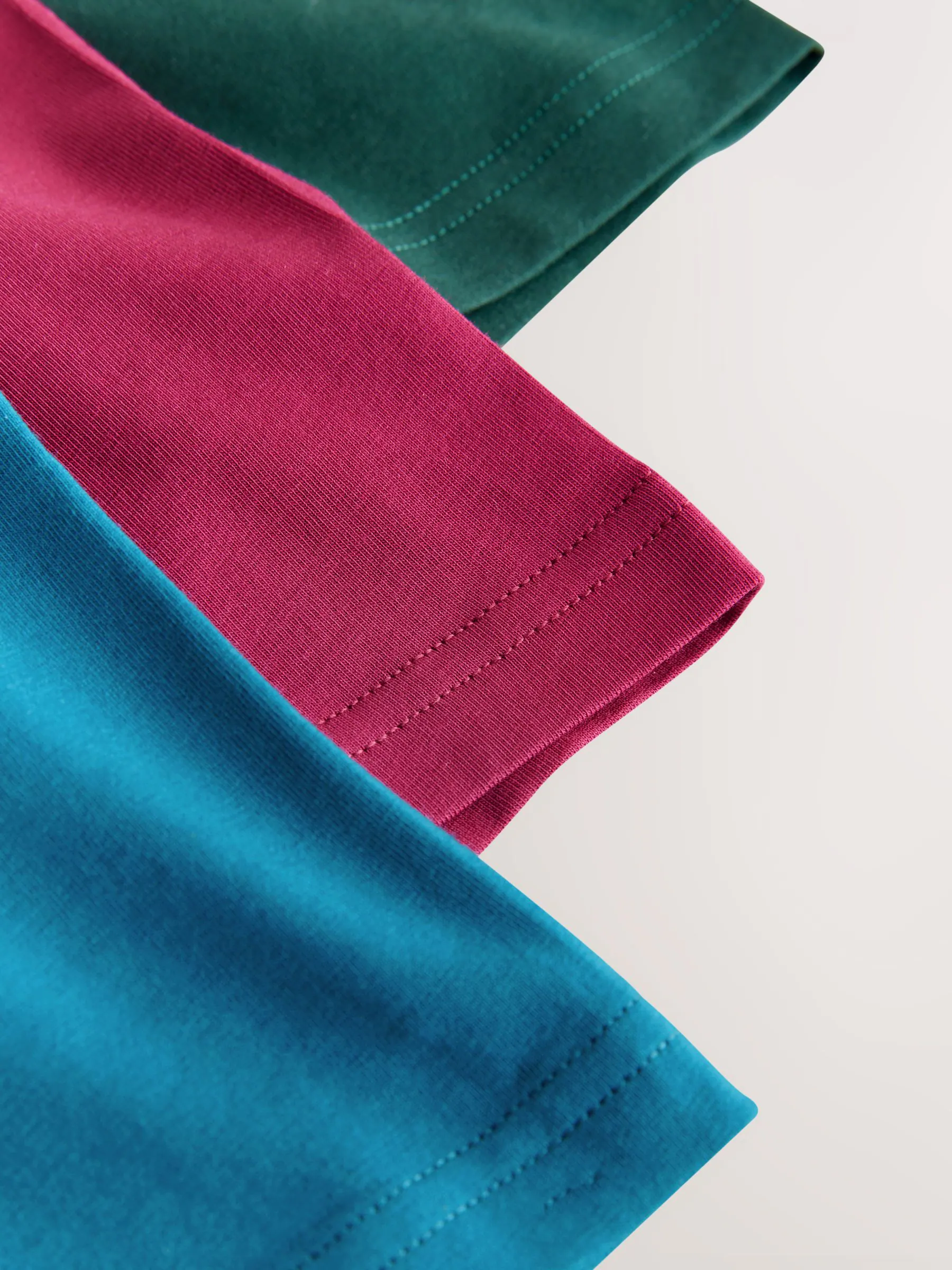 Roze/blauw/groen goudkleurige tailleband - Verpakking van 5 - Boxershorts met A-voorkant