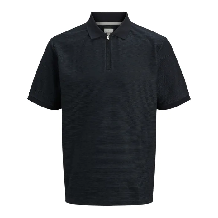 Jack & Jones Ronnie SS Zip Polo Heren (plussize)