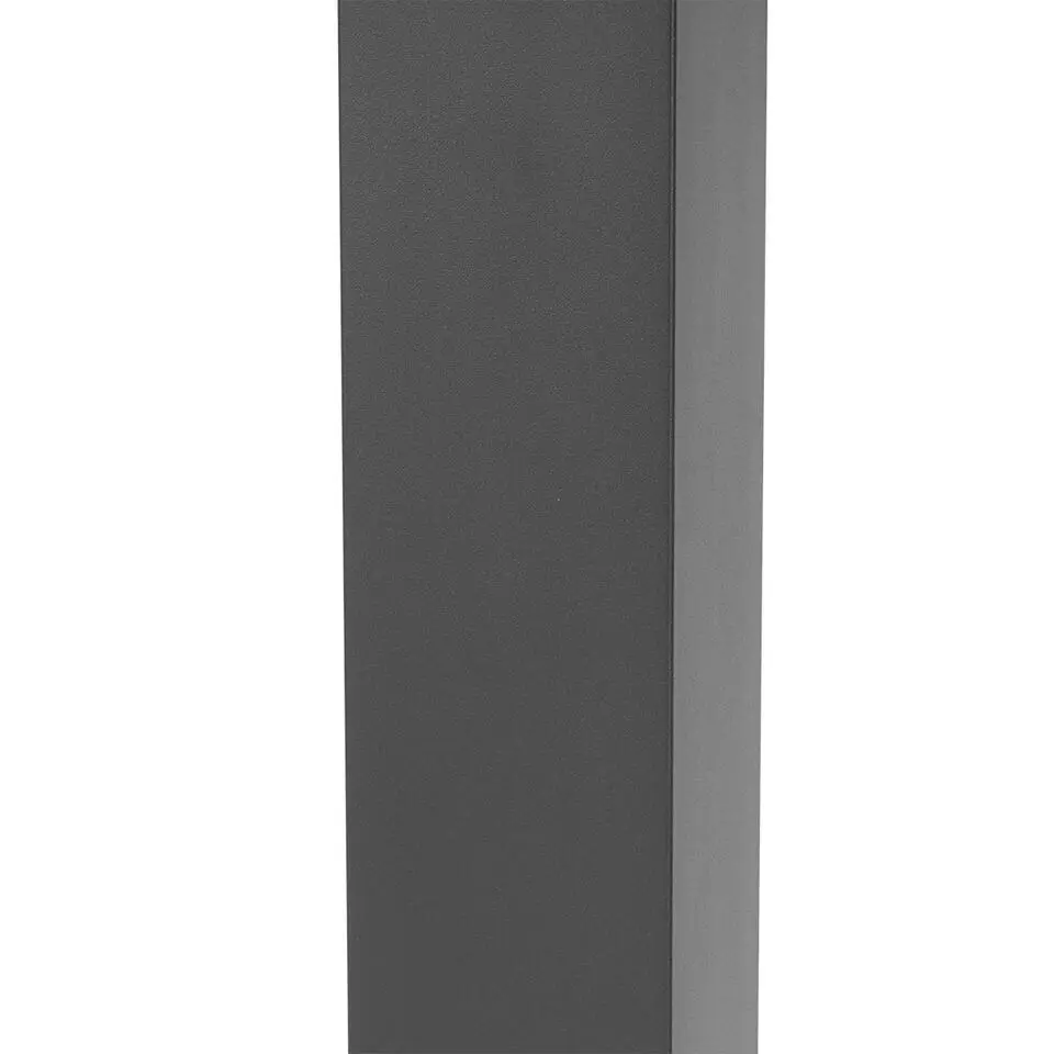 Qazqa staande buitenlampen malios bruin e27
