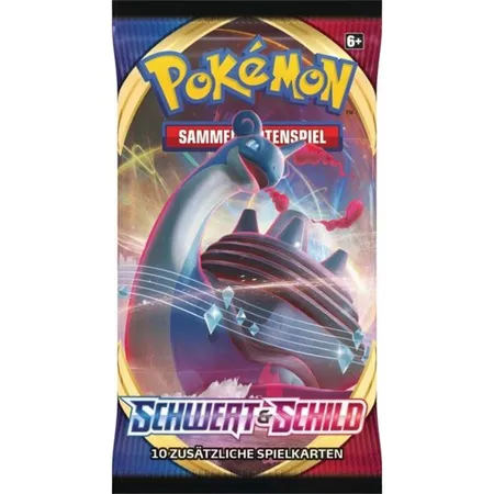 Pokemon Schwert & Schild Serie 1 Booster, Design 4-fach sortiert