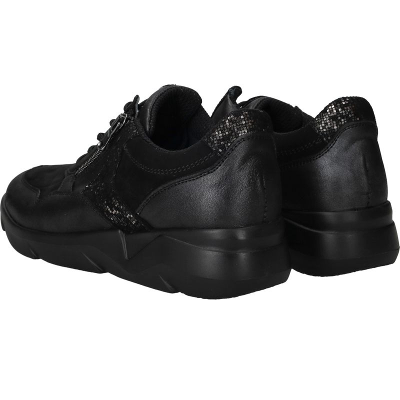 Waldlaufer Funky Sneakers Zwart Dames